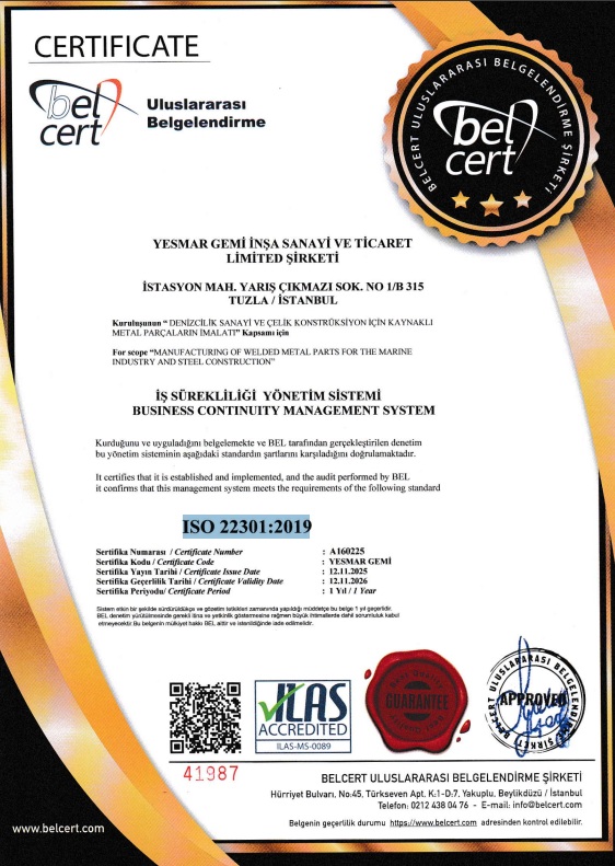 ISO 22301:2019
